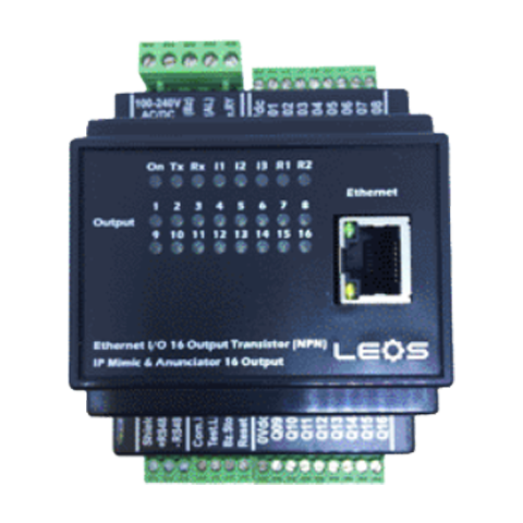 Ethernet I/O 16 Digital Output Transistor