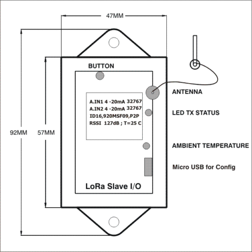 LoRa Slave I/O