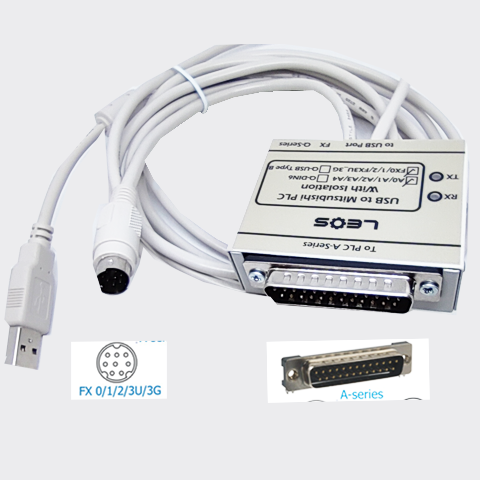 Usb to PLC Mitsu A/Fx Download Cable