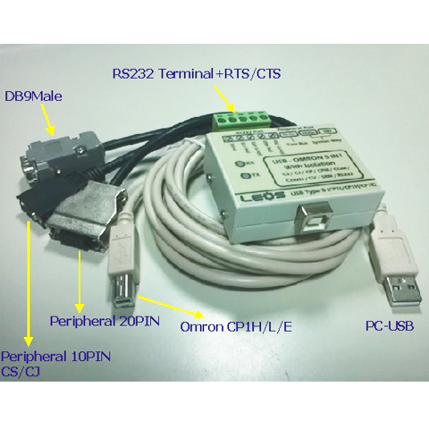 5IN1 USB-OMRON [C/CQM/CPM/CS/CJ] Download cable