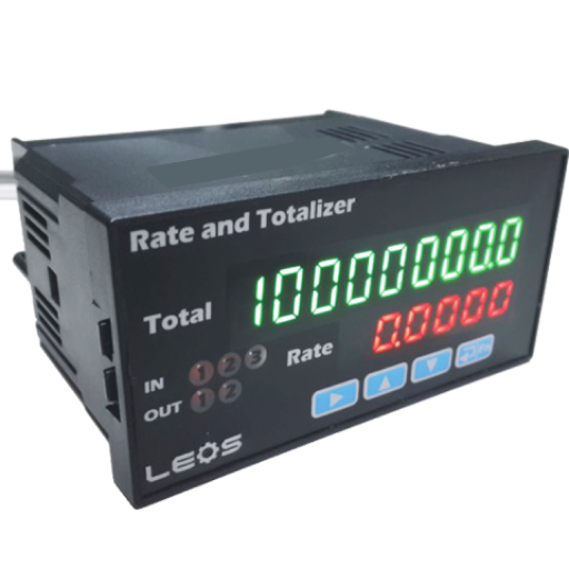 leos meter rate and totalizer